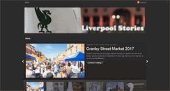 Desktop Screenshot of liverpool-stories.com